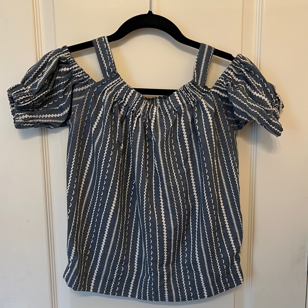 Girls Cut Out Short Sleeve Tank Top